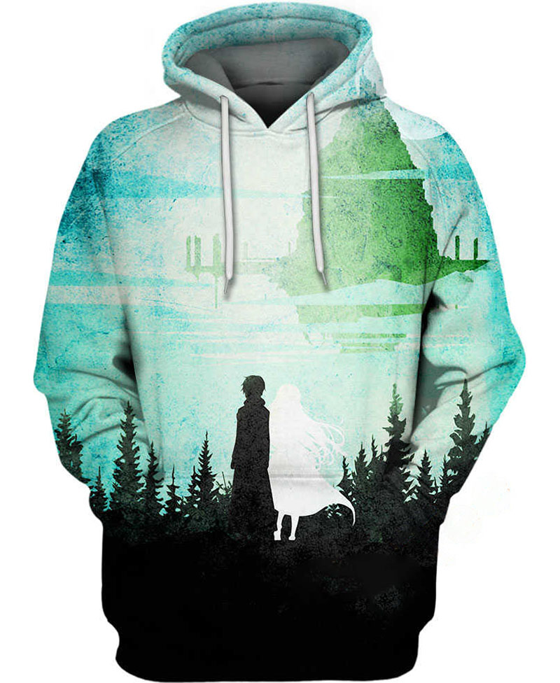 Hand In Hand Hoodie 3D
