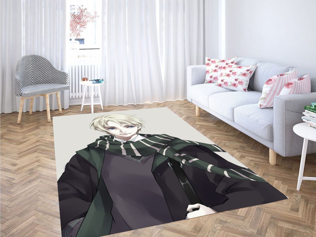 Handsome Draco Malfoy Living Room Modern Carpet Rug