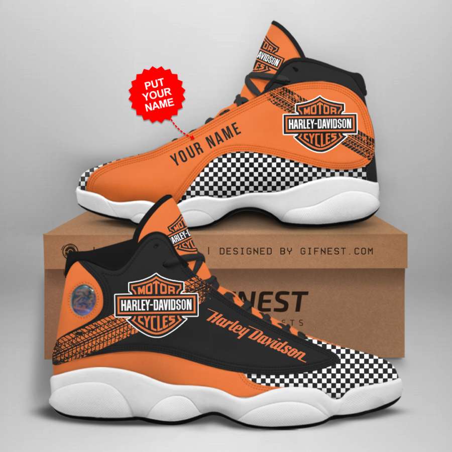 Harley Davidson Custom Air Jordan Shoes
