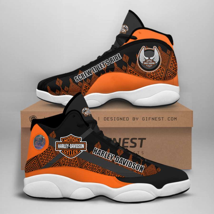 Harley Davidson Custom Air Jordan Shoes