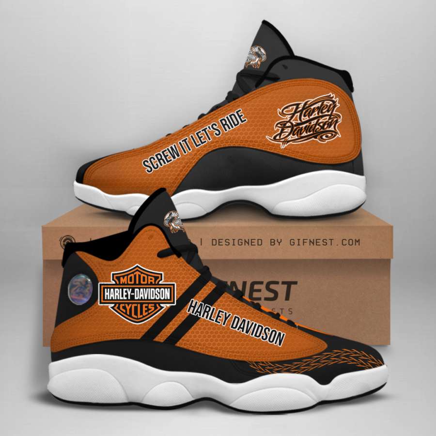 Harley Davidson Custom Air Jordan Shoes
