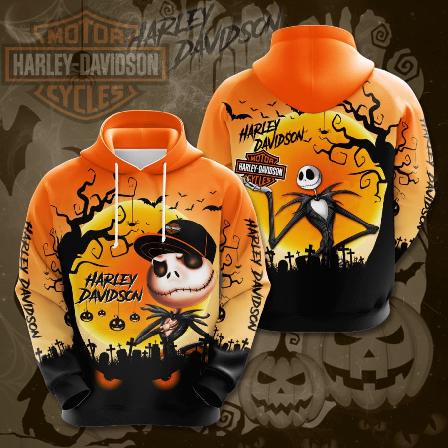 Harley Davidson Custom Hoodie 3D