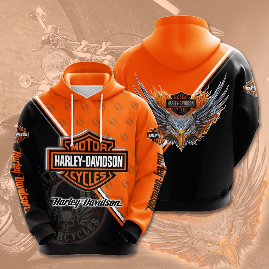 Harley Davidson Custom Hoodie 3D