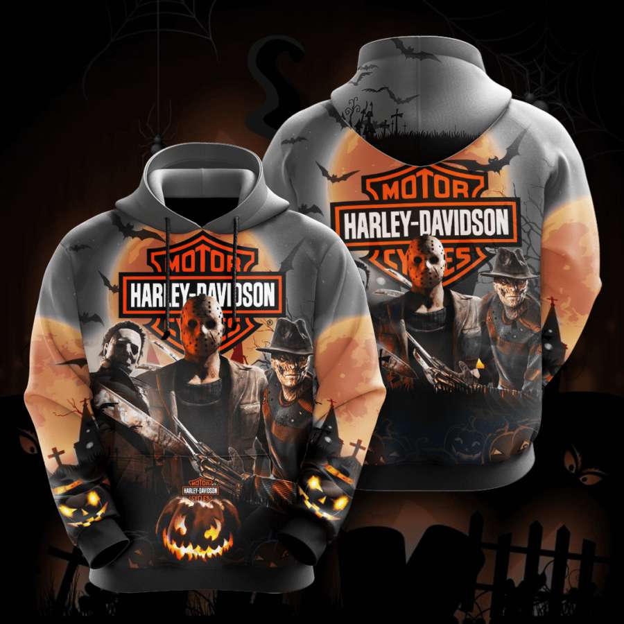 Harley Davidson Custom Hoodie 3D