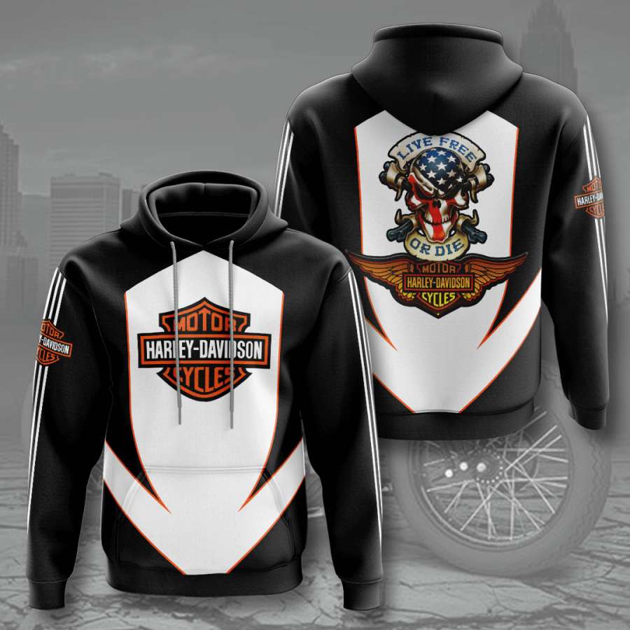 Harley Davidson Custom Hoodie 3D