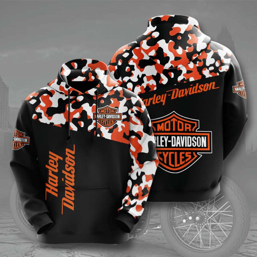 Harley Davidson Custom Hoodie 3D