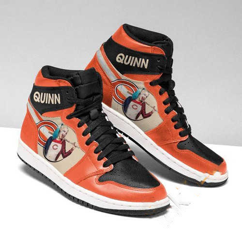 Harley Quinn Chicago Bears Jordan Custom Air Jordan Shoes