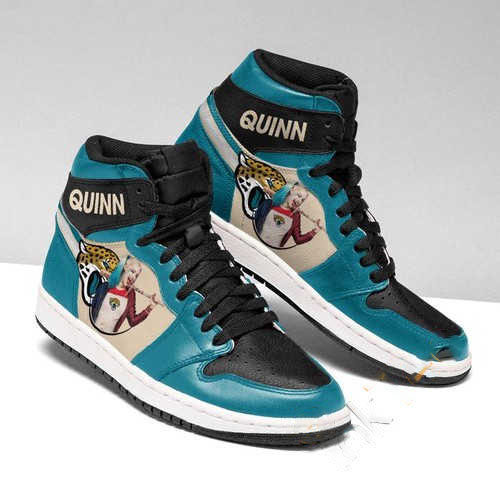 Harley Quinn Jacksonville Jaguars Jordan Custom Air Jordan Shoes