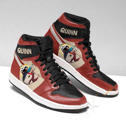 Harley Quinn Washington Redskins Jordan Custom Air Jordan Shoes