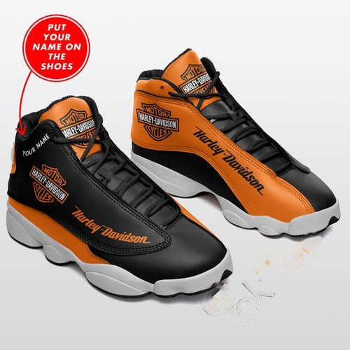 Harley-davidson Personalized Air Jordan Shoes