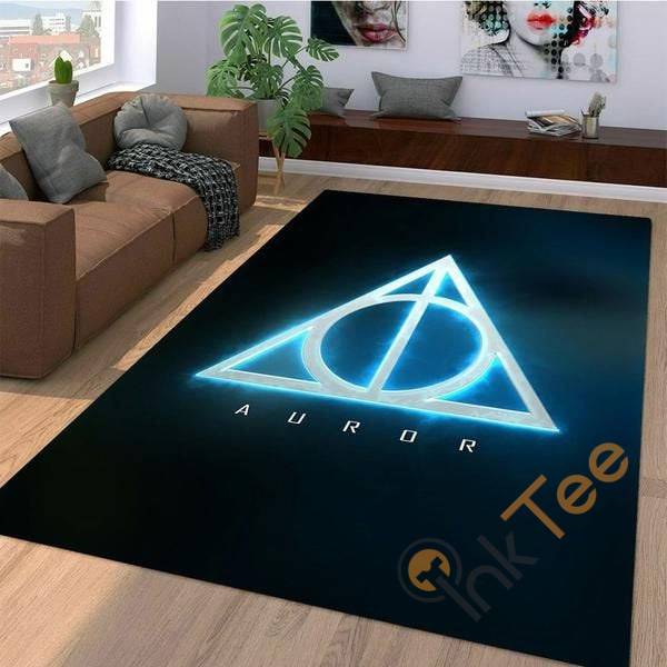 Harry Potter Auror Carpet Living Room Floor Decor Beautiful Gift For Potter’s Fan Hogwarts Rug