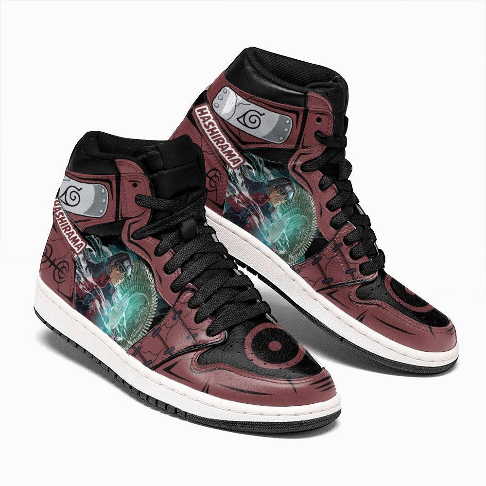 Hashirama Senju Edo Tensei Naruto Custom Anime Air Jordan Shoes