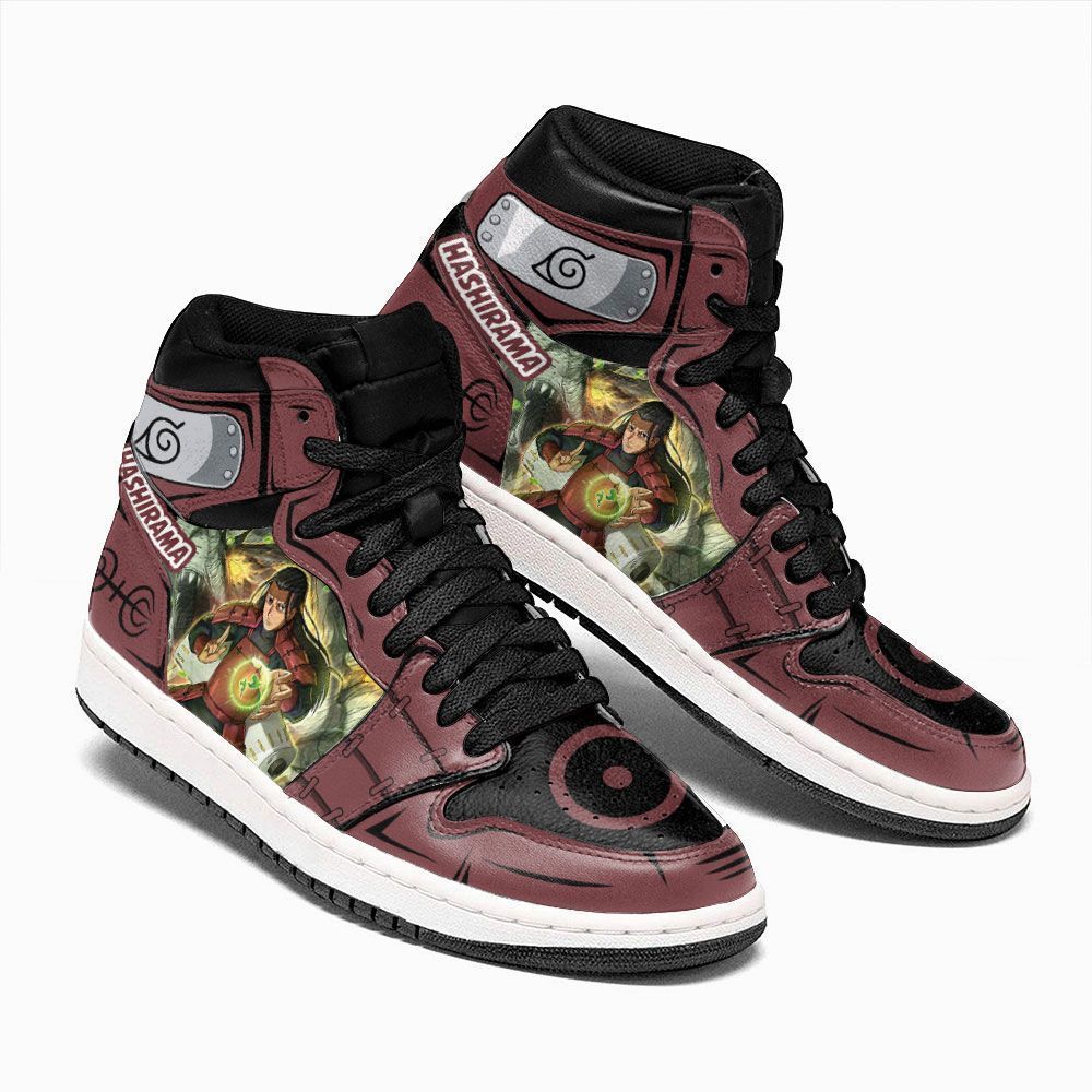 Hashirama Senju Naruto Custom Anime Air Jordan Shoes