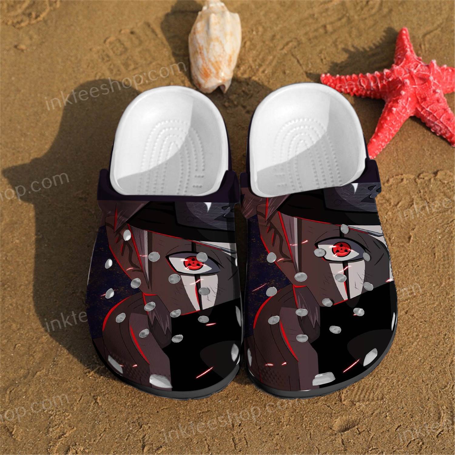 Hatake Kakashi Anime Crocs Clog Shoes