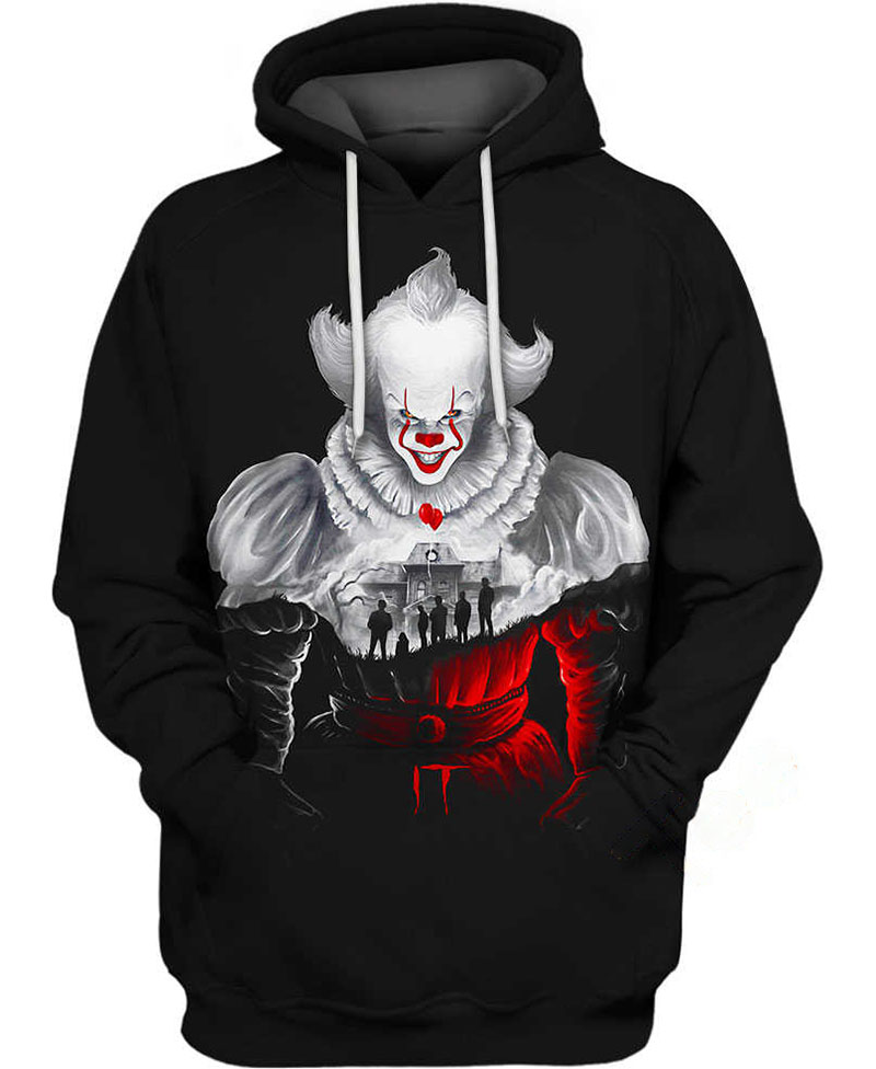 Haunted House Of Pennywise Hoodie 3D