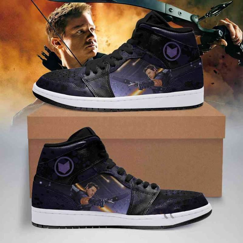 Hawkeye Marvel Custom Air Jordan Shoes