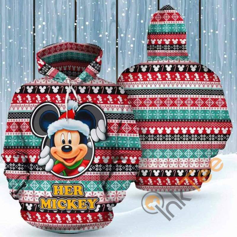 Her Mickey Mouse Hoodie 3d Men