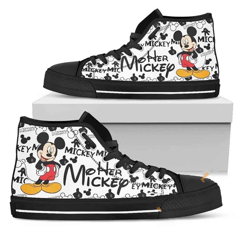 Her Mickey High Top Shoes