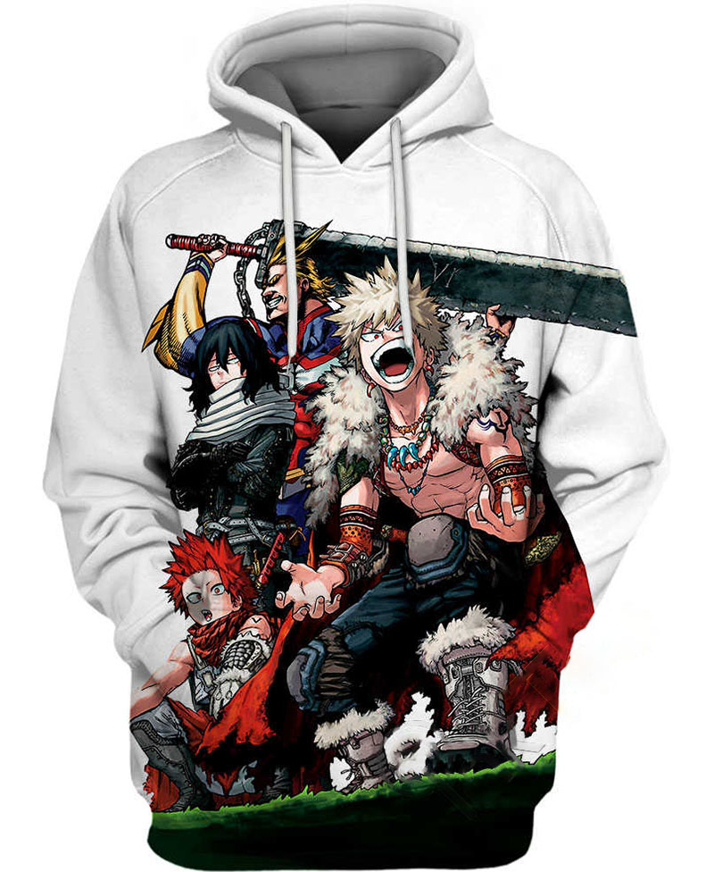 Heroes Killer Hoodie 3D