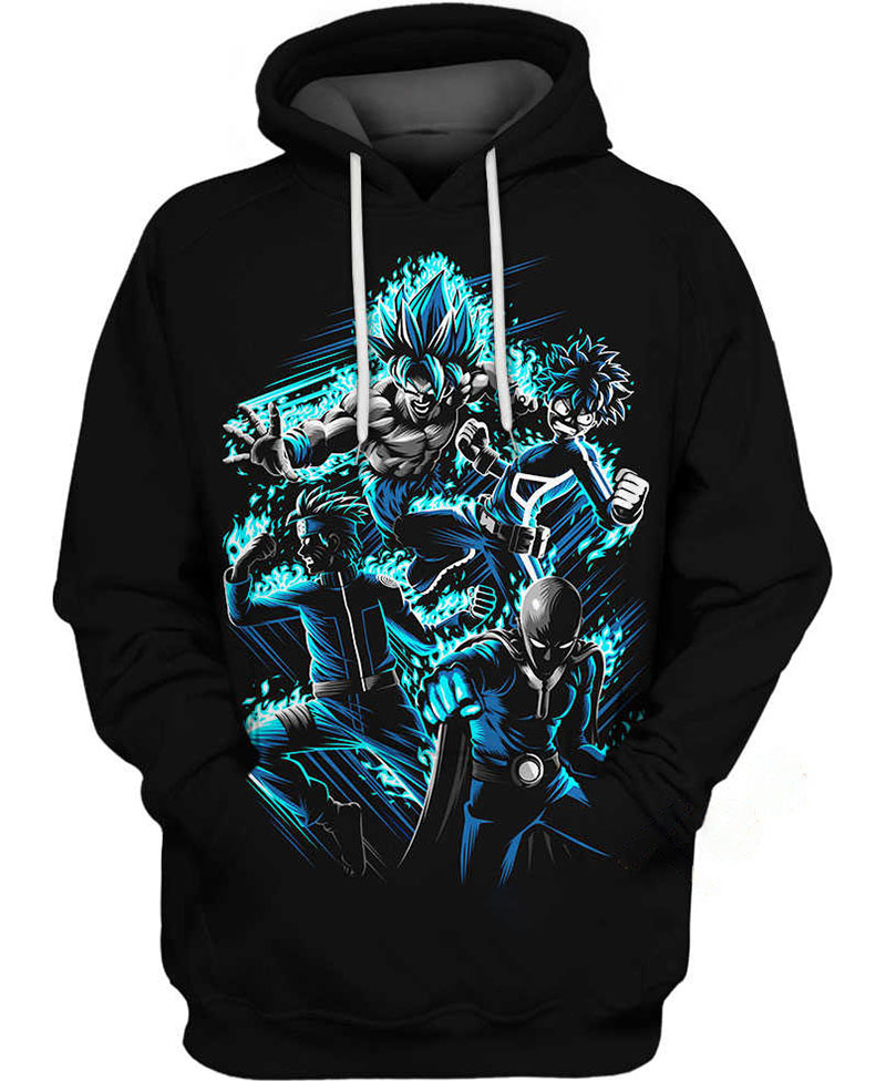 Heroes Team Hoodie 3D