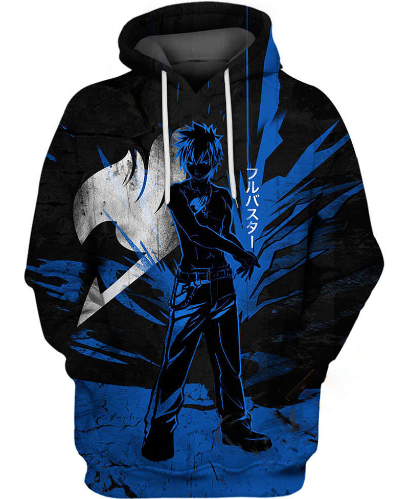 Heroic Ice Slayer Gray Hoodie 3D