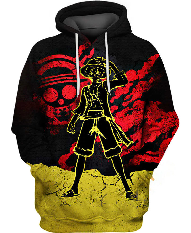 Heroic Monkey D. Luffy Hoodie 3D