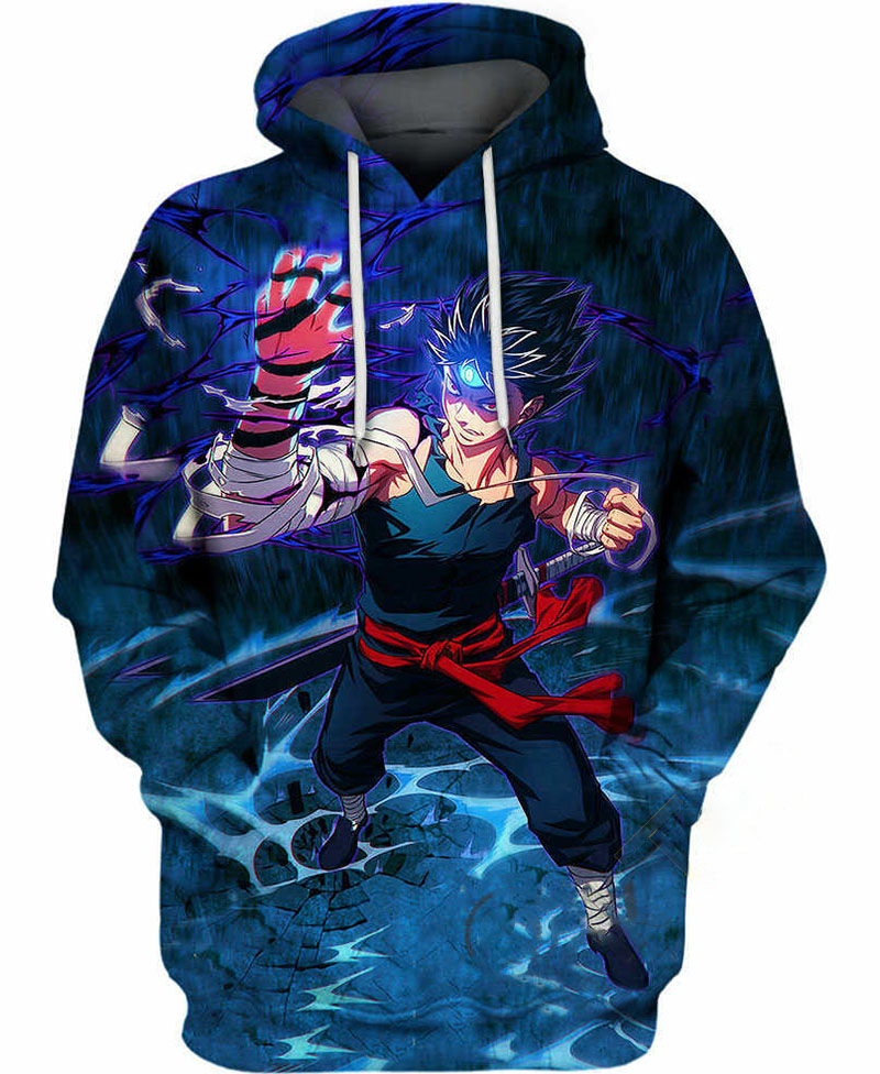 Hiei Of The Darkness Hoodie 3D