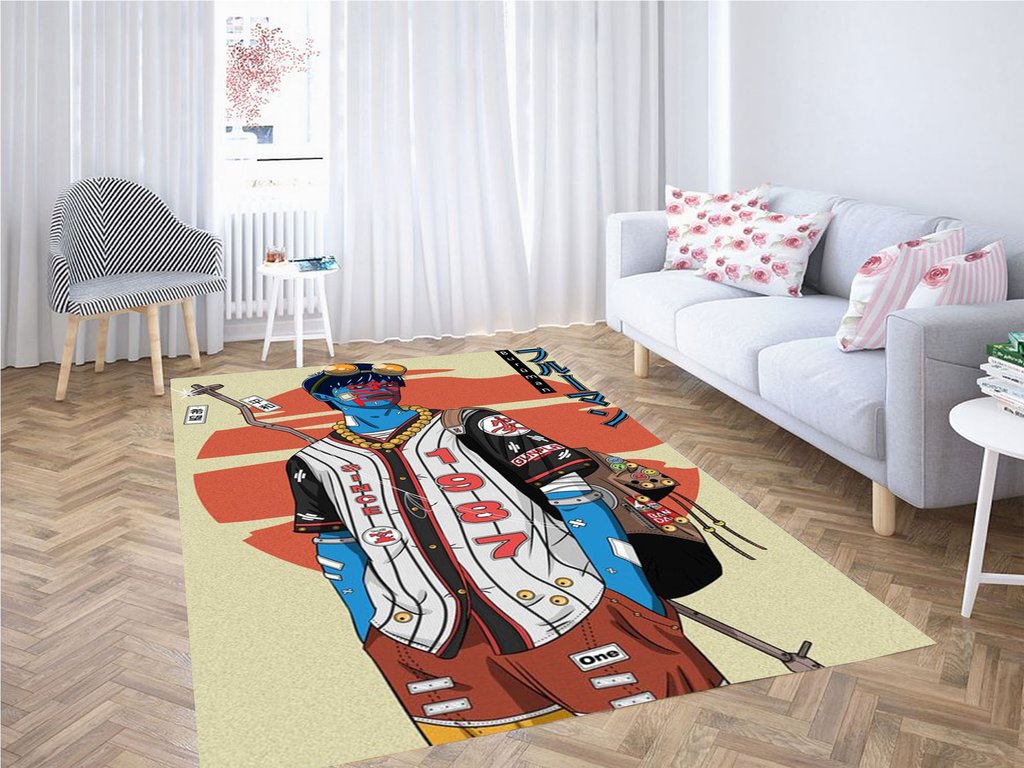 Hip Hop Ib Lobato Living Room Modern Carpet Rug