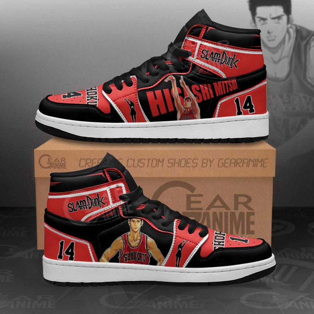 Hisashi Mitsui Sneakers Slam Dunk Anime Air Jordan Shoes