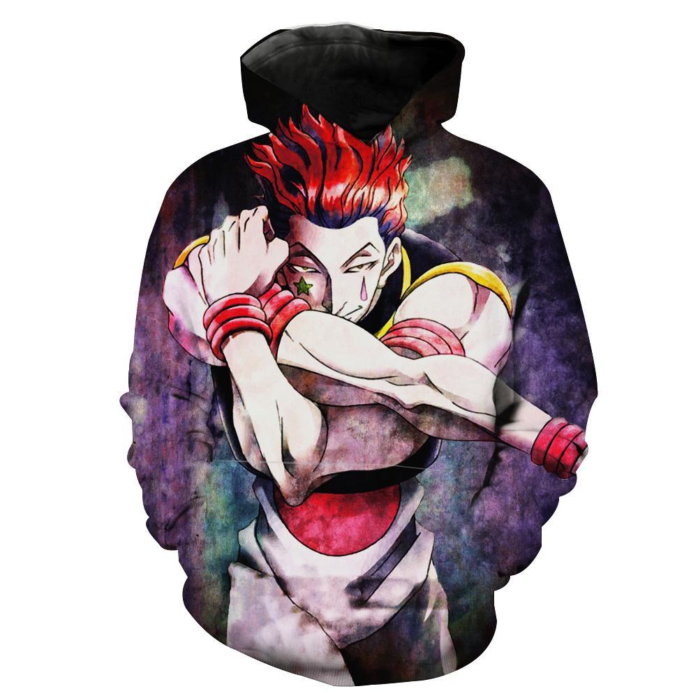 Hisoka Card Hunter X Hunter Hisoka Hoodie 3D
