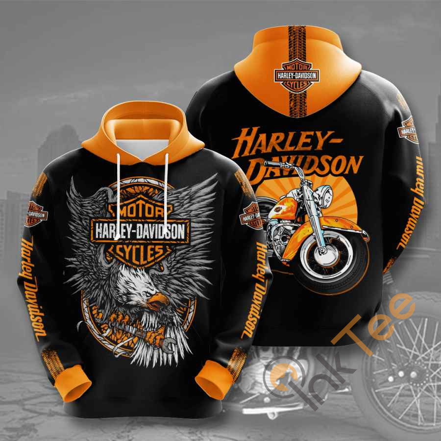 Hobbies Motorcycles Harley Davidson Usa Hoodie 3D