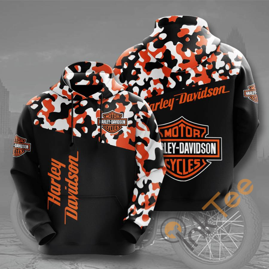 Hobbies Motorcycles Harley Davidson Usa Hoodie 3D