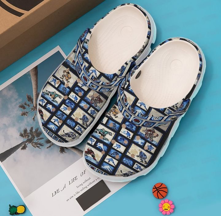 Hockey Life Crocs Clog Shoes