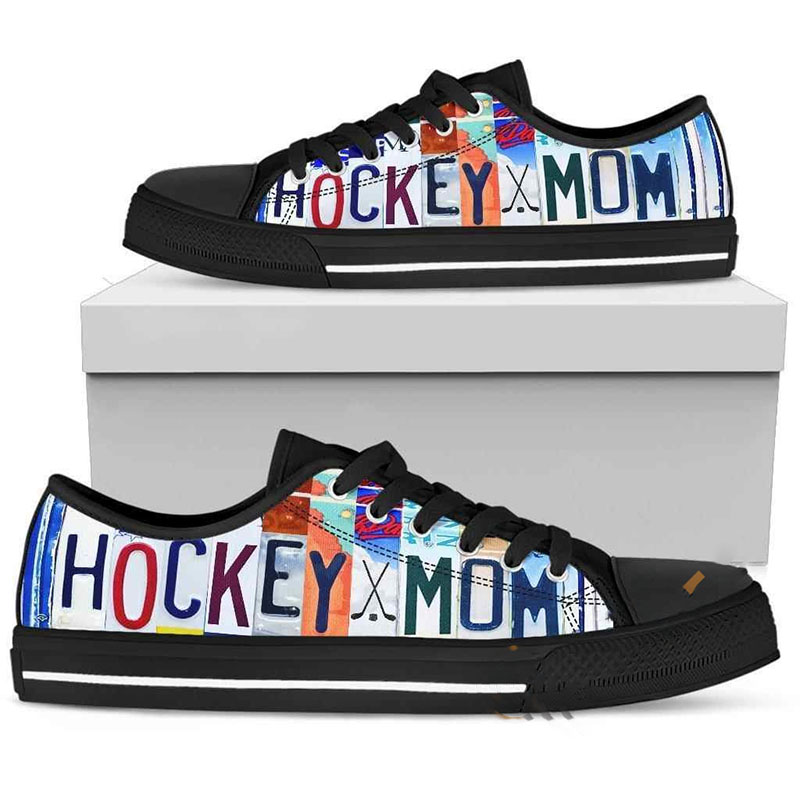 Hockey Mom Low Top Shoes