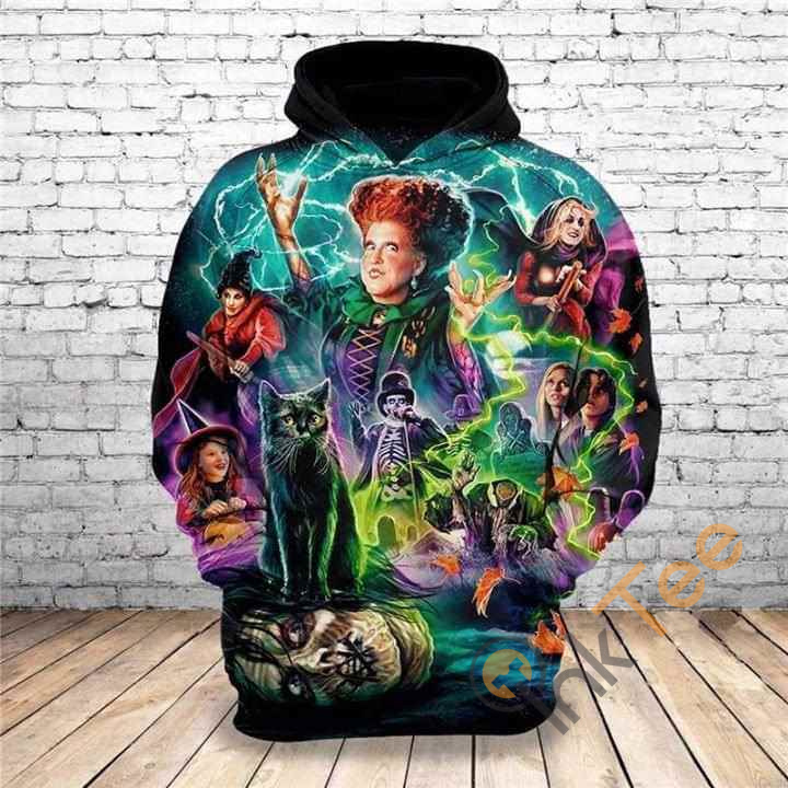 Hocus Pocus Halloween Movies Hoodie 3d