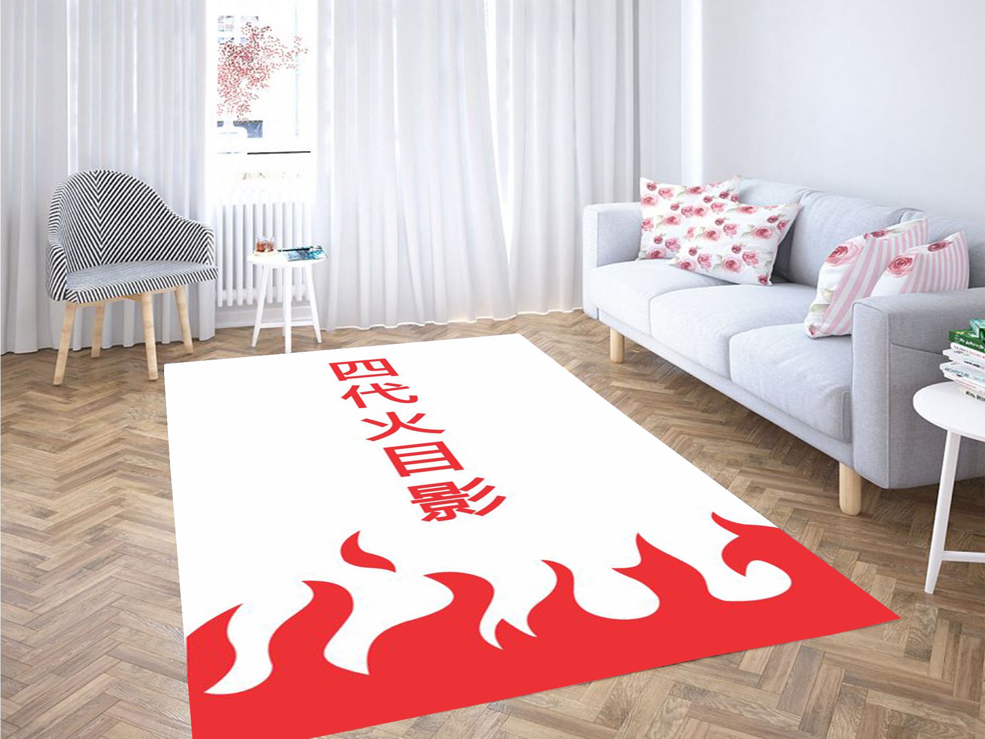Hokage In Japanese Carpet Rug