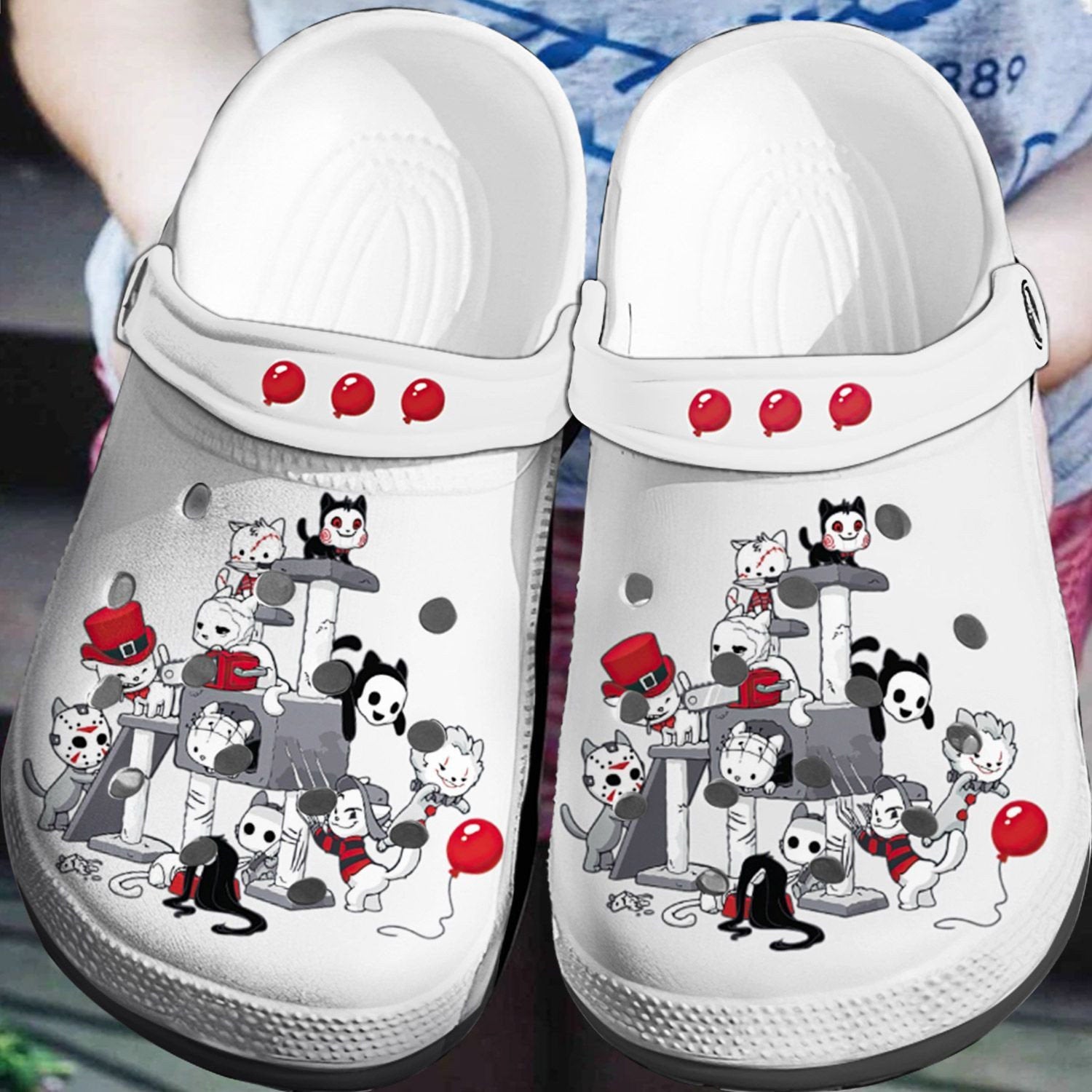 Horror Crocs Clog Shoes