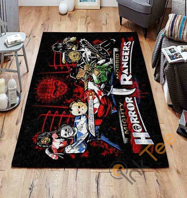 Horror Rangers Area Rug