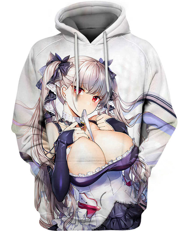 Hot Maid Hoodie 3D