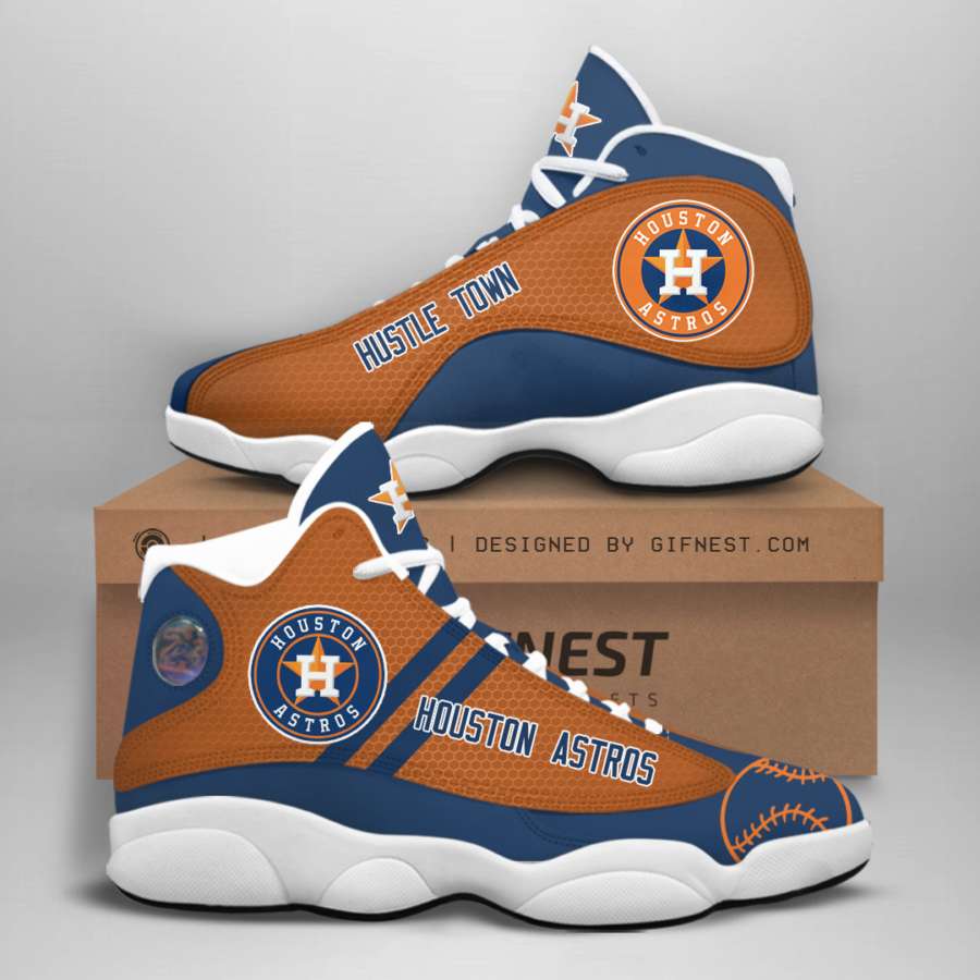 Houston Astros Custom Air Jordan Shoes