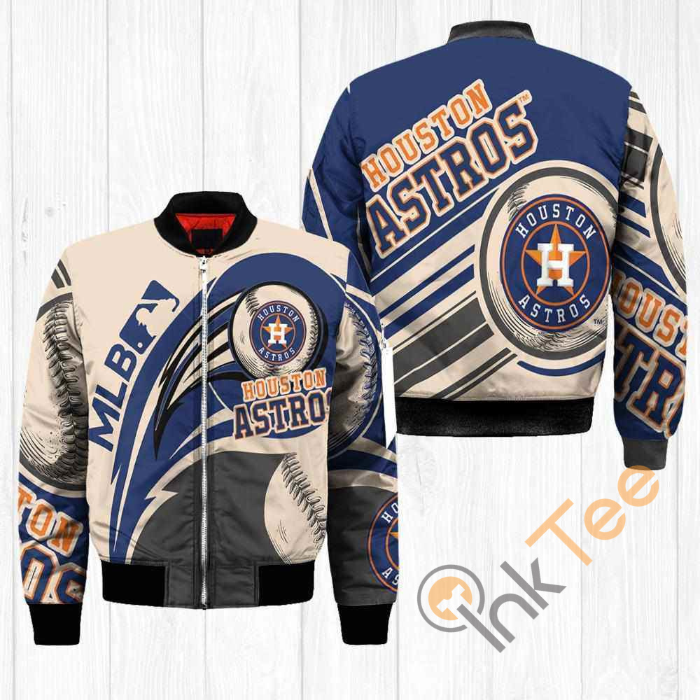 Houston Astros MLB Balls Apparel Best Christmas Gift For Fans Bomber Jacket