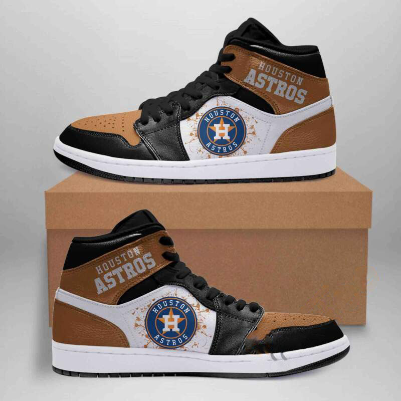Houston Astros Mlb Custom Air Jordan Shoes