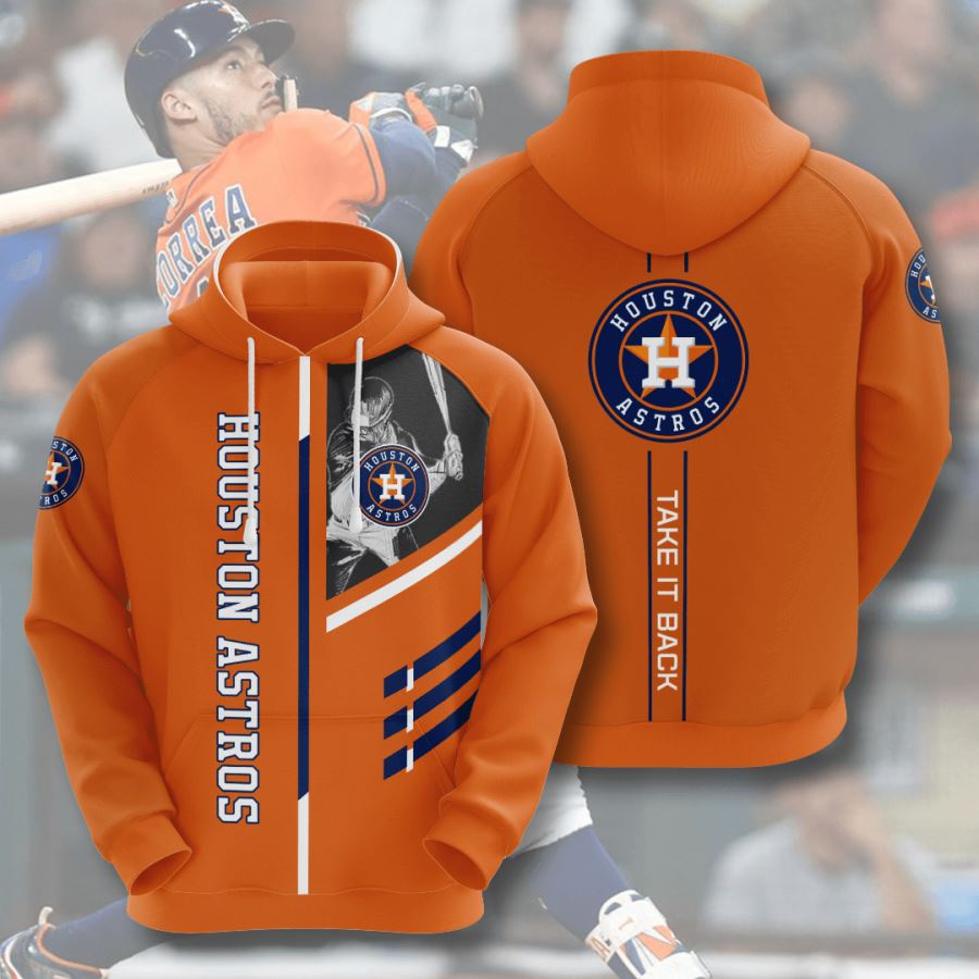 Houston Astros Custom Hoodie 3D