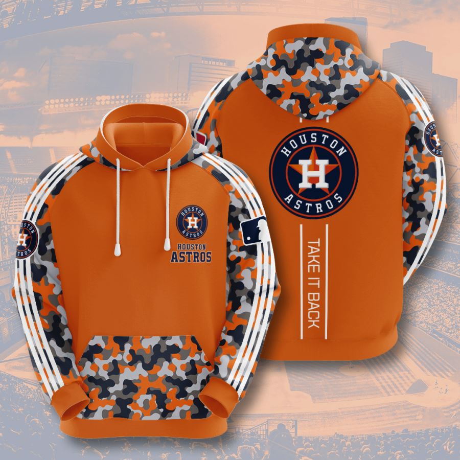 Houston Astros Custom Hoodie 3D