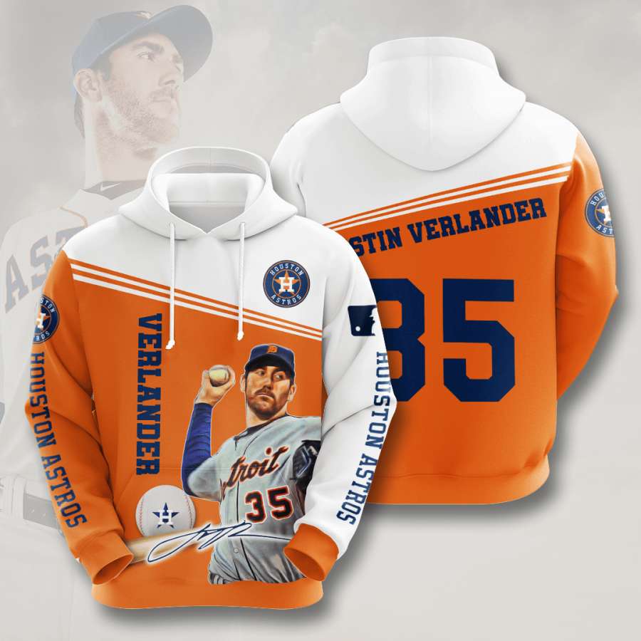 Houston Astros Custom Hoodie 3D