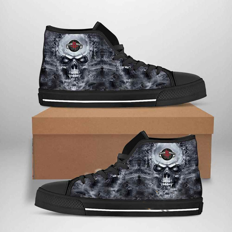 Houston Rockets Nba Basketball High Top Shoes