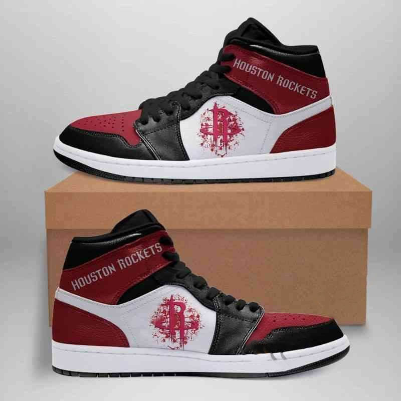 Houston Rockets Nba Custom Air Jordan Shoes