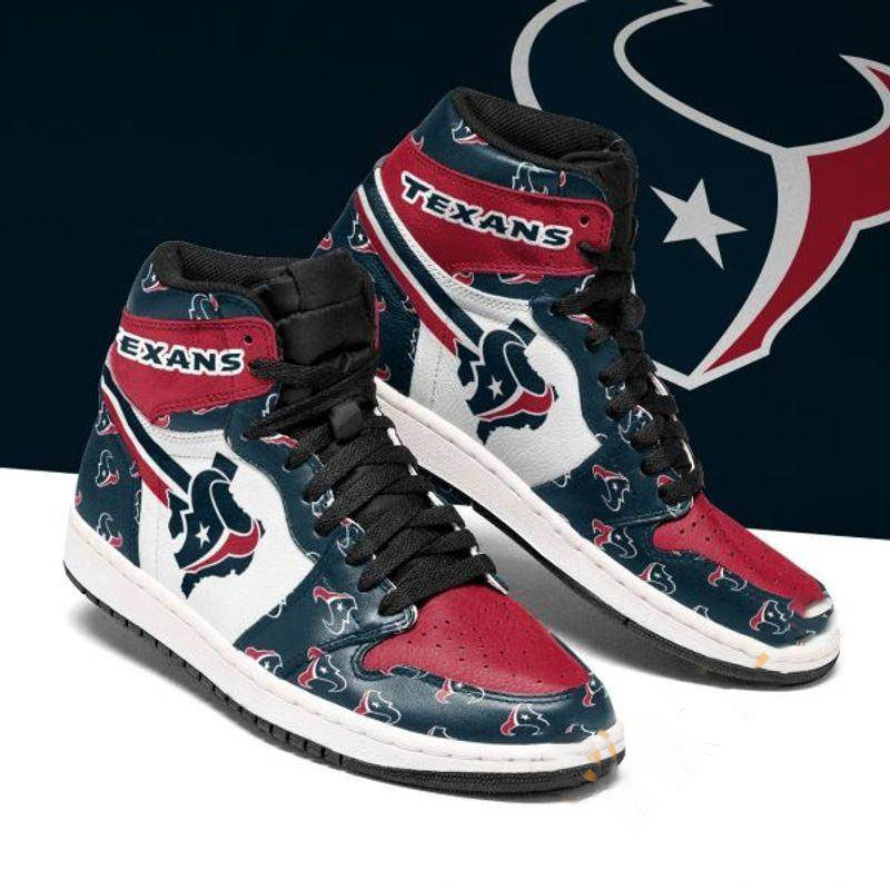 Houston Texans Custom Air Jordan Shoes