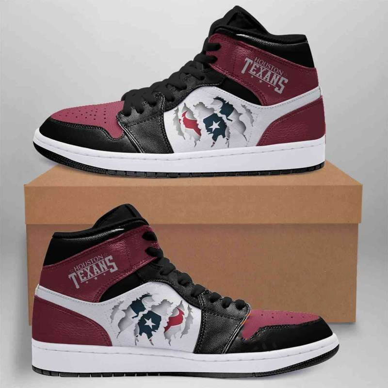 Houston Texans Nfl Outdoor Custom Air Jordan Shoes