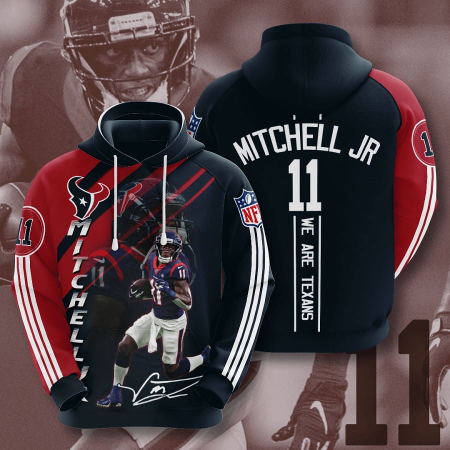 Houston Texans Custom Hoodie 3D